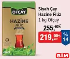 OFÇAY SİYAH ÇAY HAZİNE FİLİZ 1 KG OFÇAY SİYAH ÇAY HAZİNE FİLİZ 1 KG